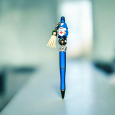 Vrolijke Zorgkabouter Pen - Blauw