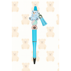 Teddybeer Balpen - Licht blauw Teddybeer Balpen - Licht blauw