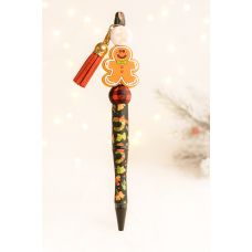 Gingerbread Charm - Groen met opdruk Gingerbread Charm - Groen met opdruk