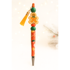 Gingerbread Charm - Rood met opdruk Gingerbread Charm - Rood met opdruk