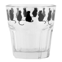 Drinkglas katten
